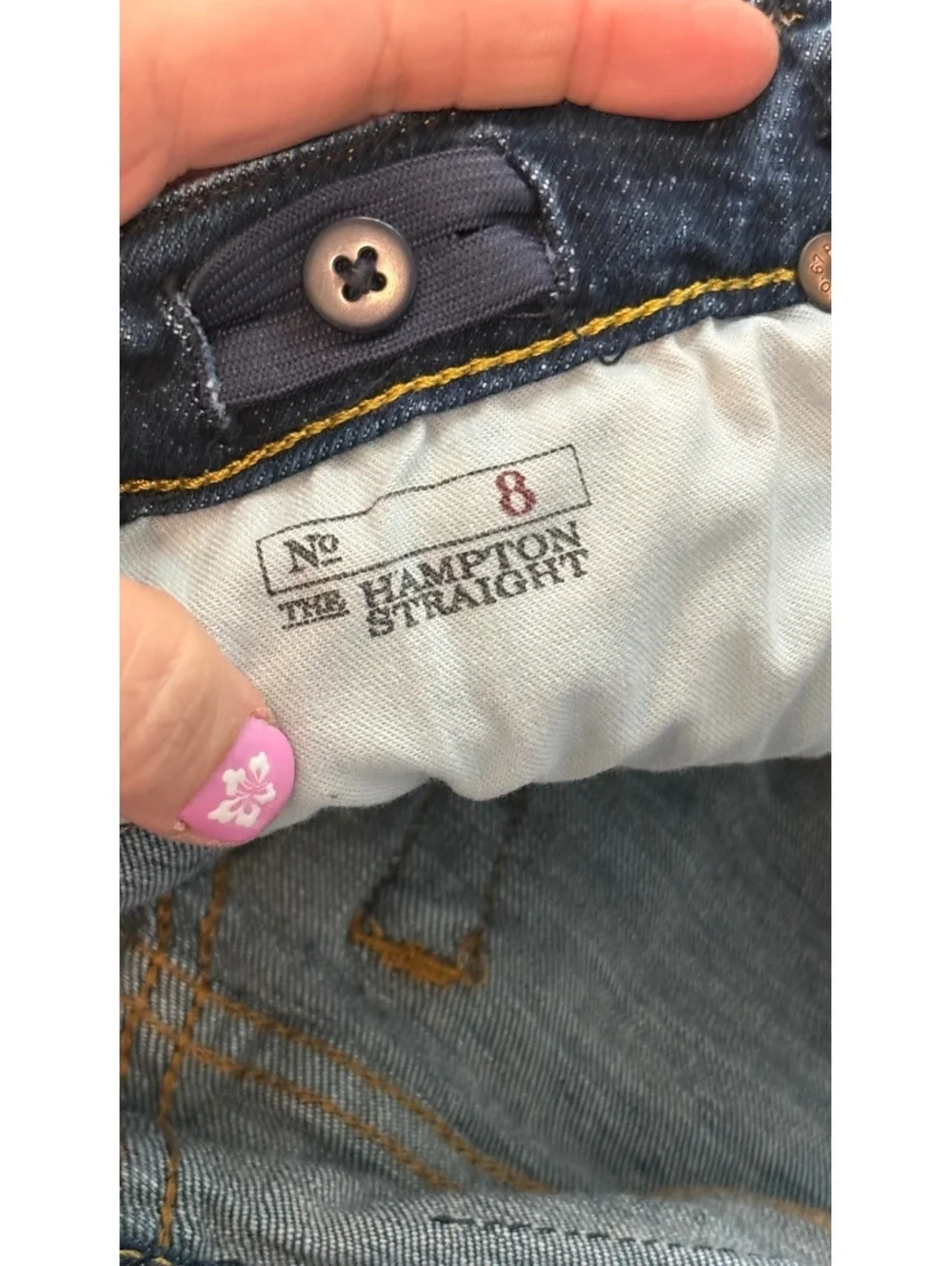 Polo Ralph Lauren Hampton Straight Jeans Size 8